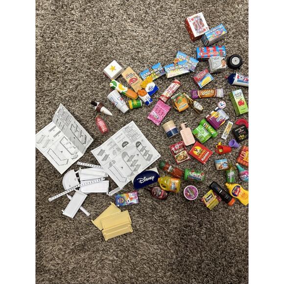 Lot Of Zuru Mini Brands Disney Animator Pantry Star Wars Turtles Grocery Display - Picture 5 of 16